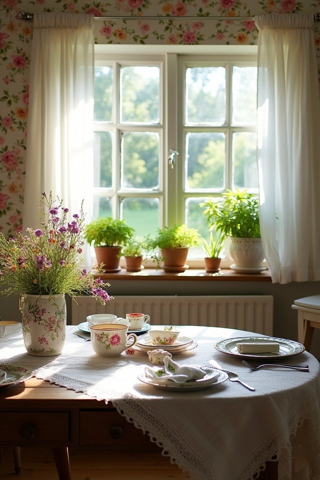 floral patterns add whimsy