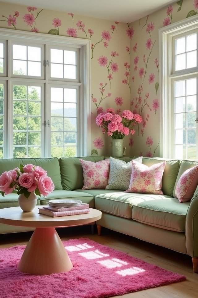 floral patterns for whimsy