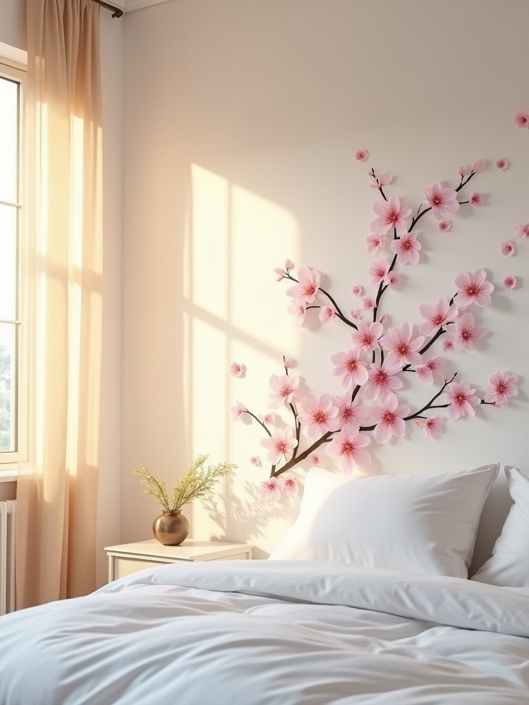 floral wall stickers transform spaces