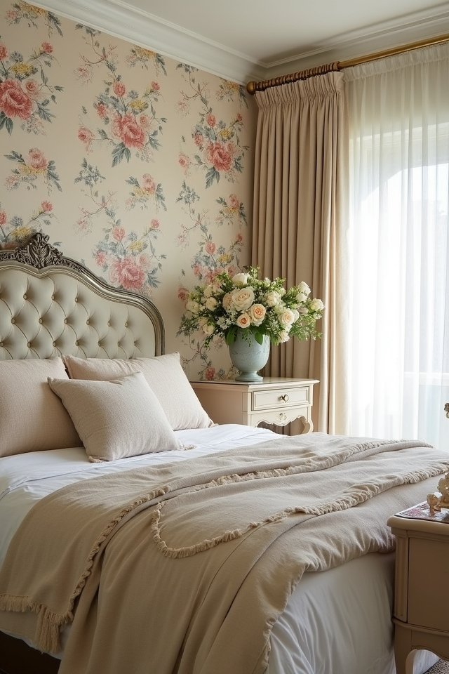 floral wallpaper timeless charm