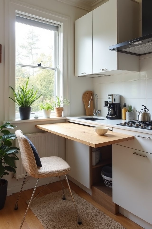 fold down dining table magic