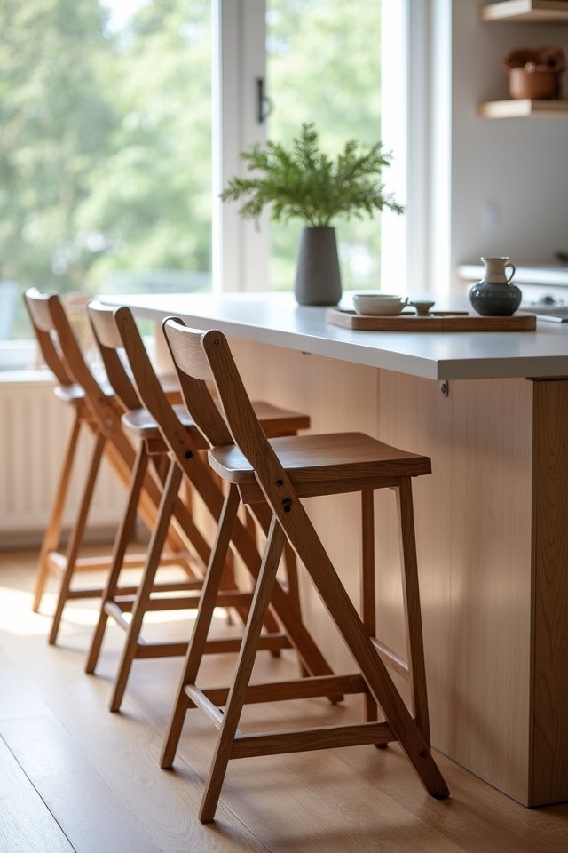 foldable bar stools convenience