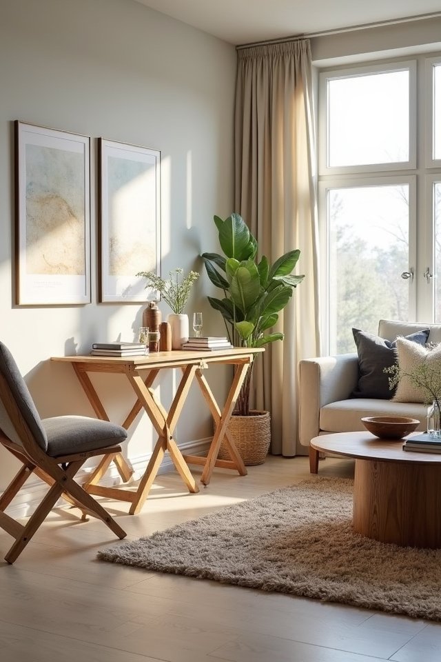 foldable dining sets flexibility