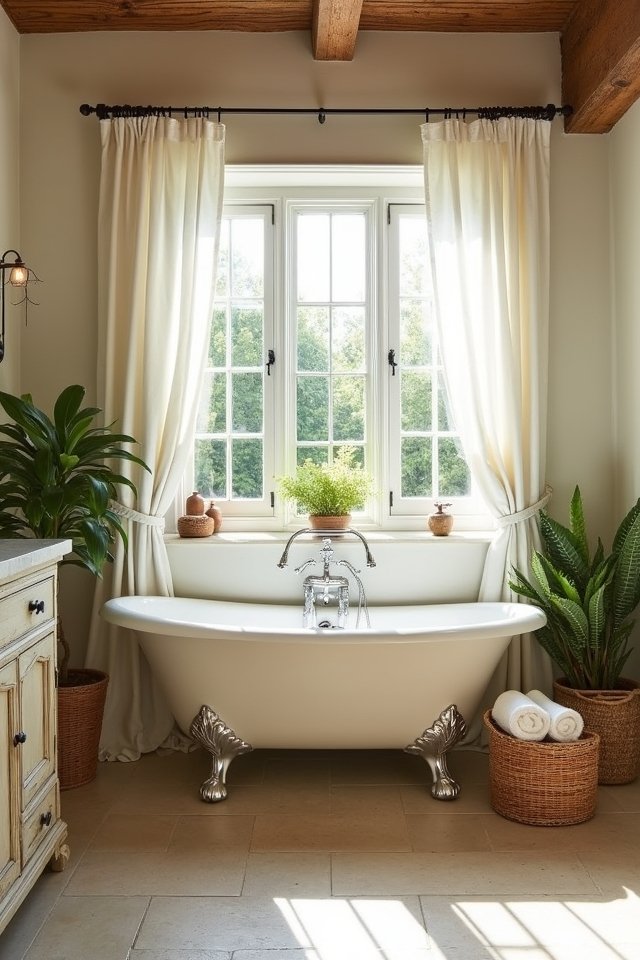 freestanding bathtub for relaxation