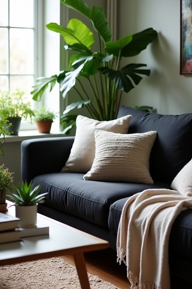 fresh greenery for decor