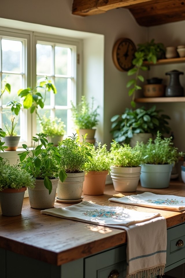 fresh herbs for cooking