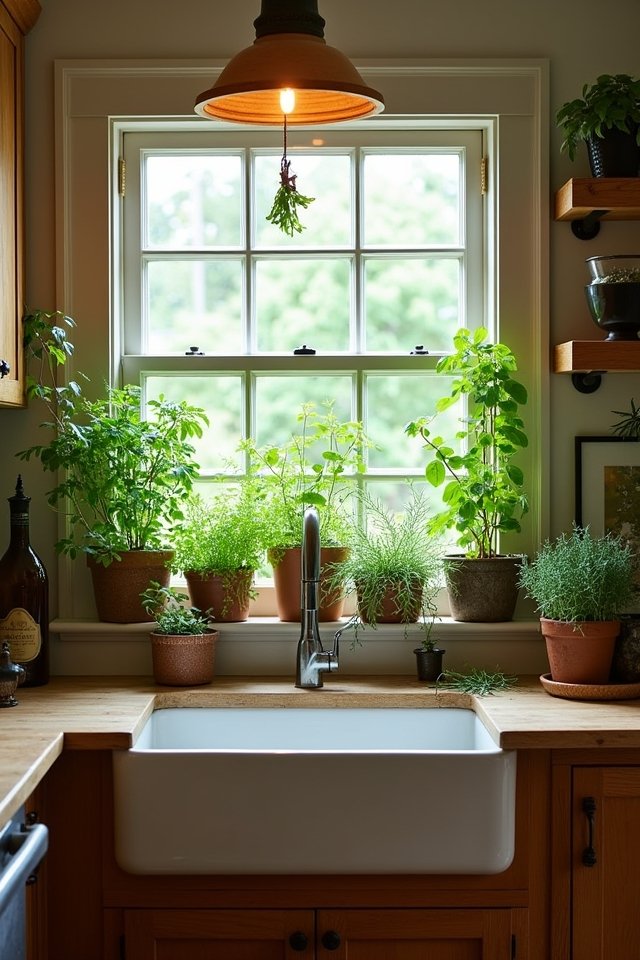 fresh herbs for cooking