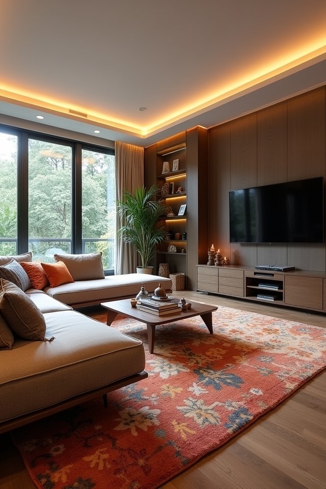 functional entertainment area design