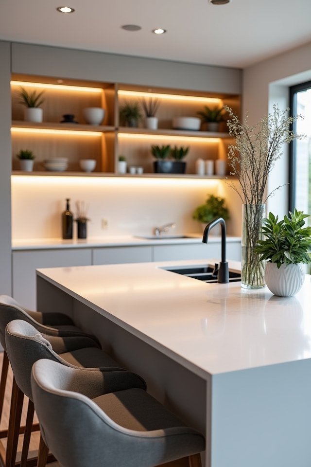 functional stylish kitchen hub