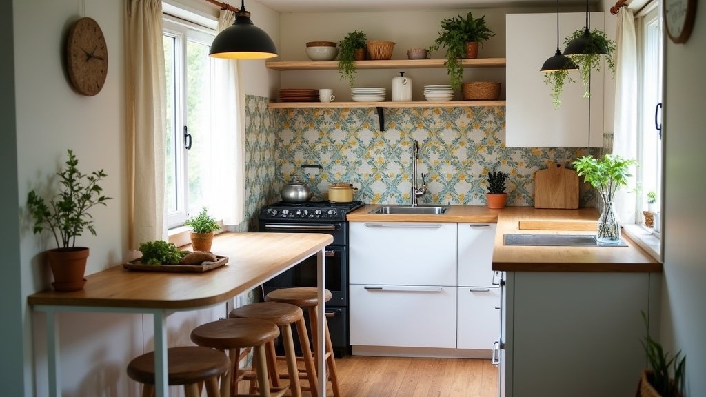 functional stylish tiny kitchens