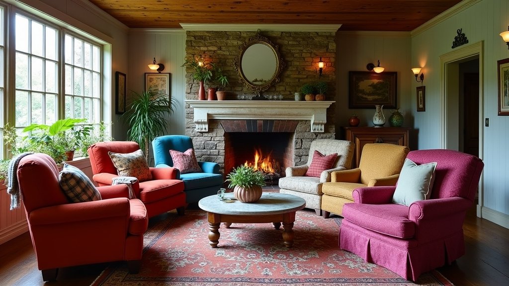 funky farmhouse armchair selection