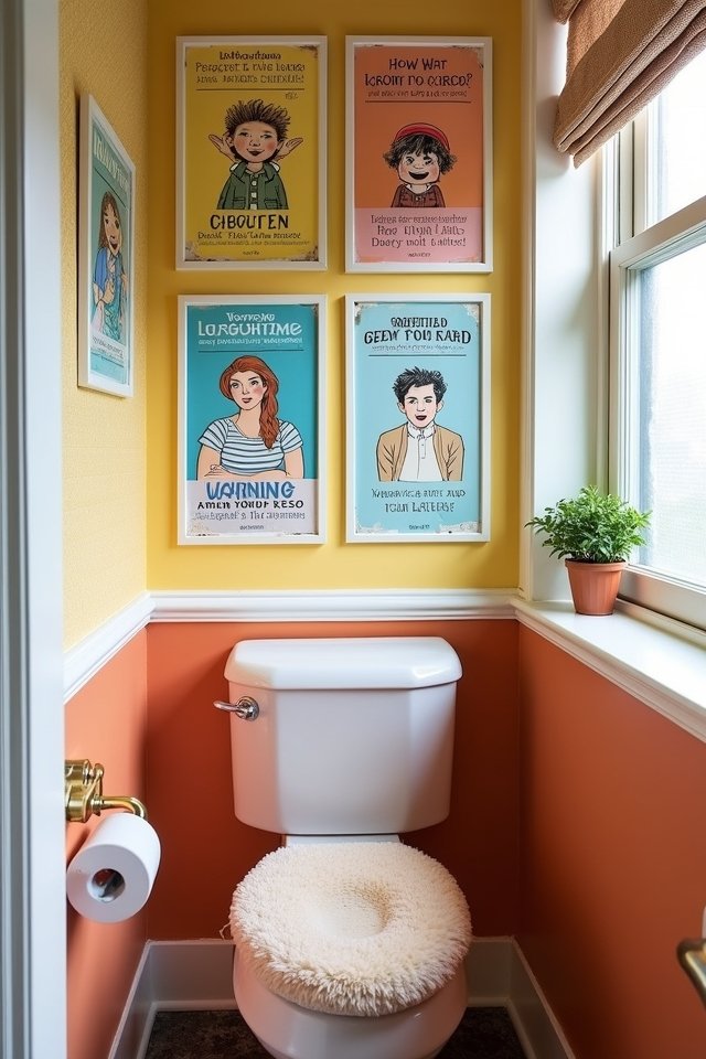 funny bathroom decor adventure