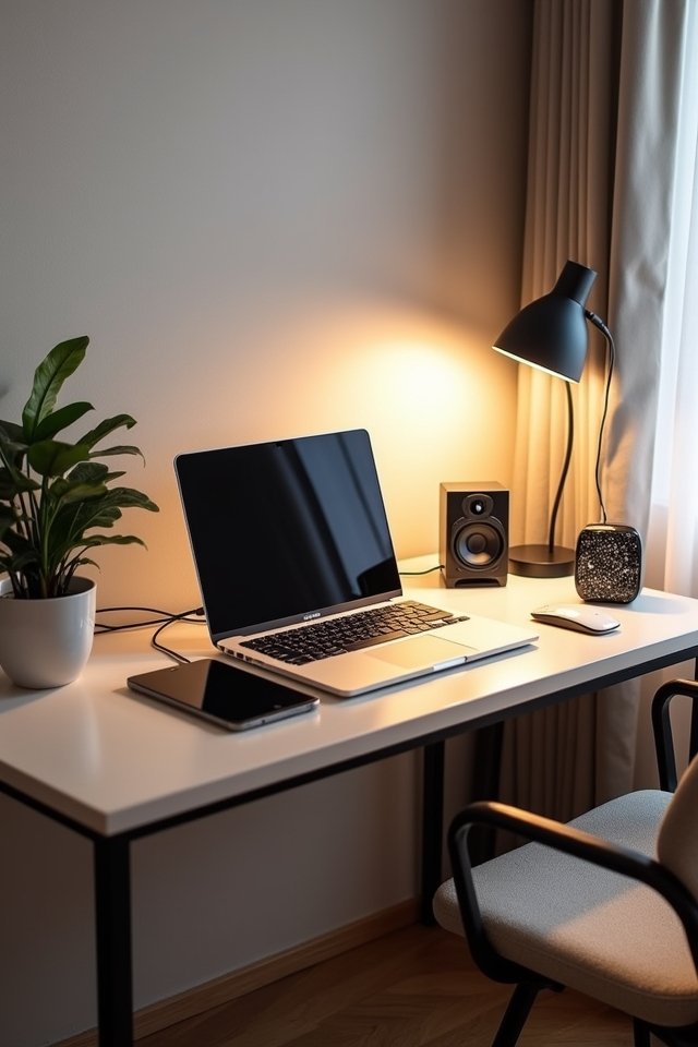 gadget and cable organization