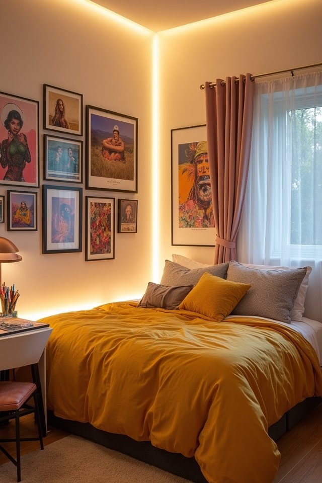 gallery wall artistic showcase