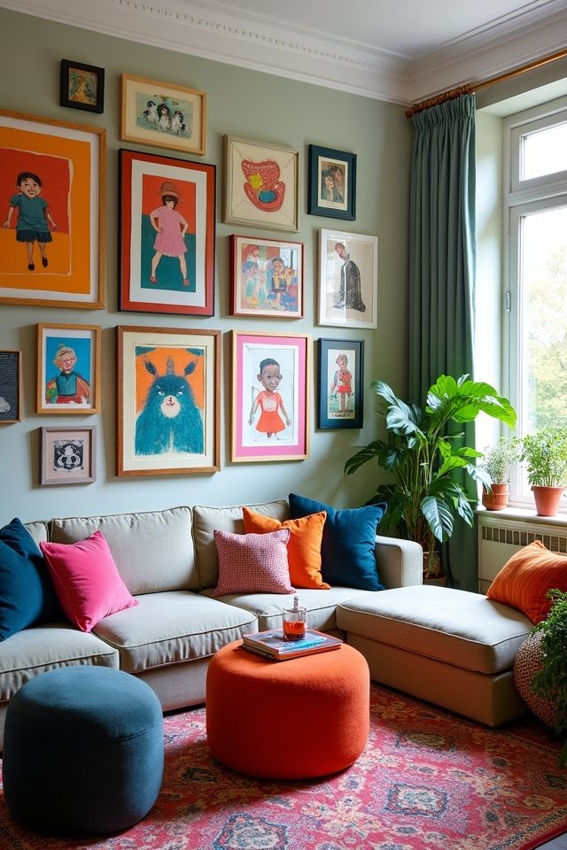 gallery wall personality showcase