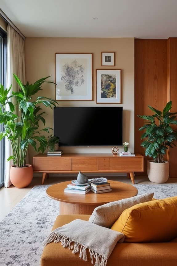 gallery wall with tv