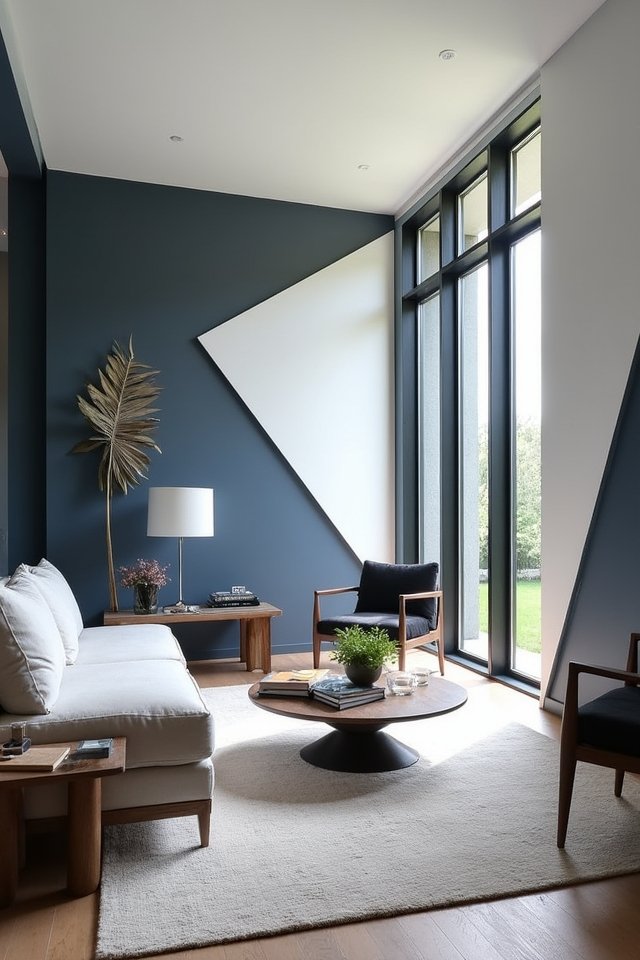 geometric molding enhances sophistication
