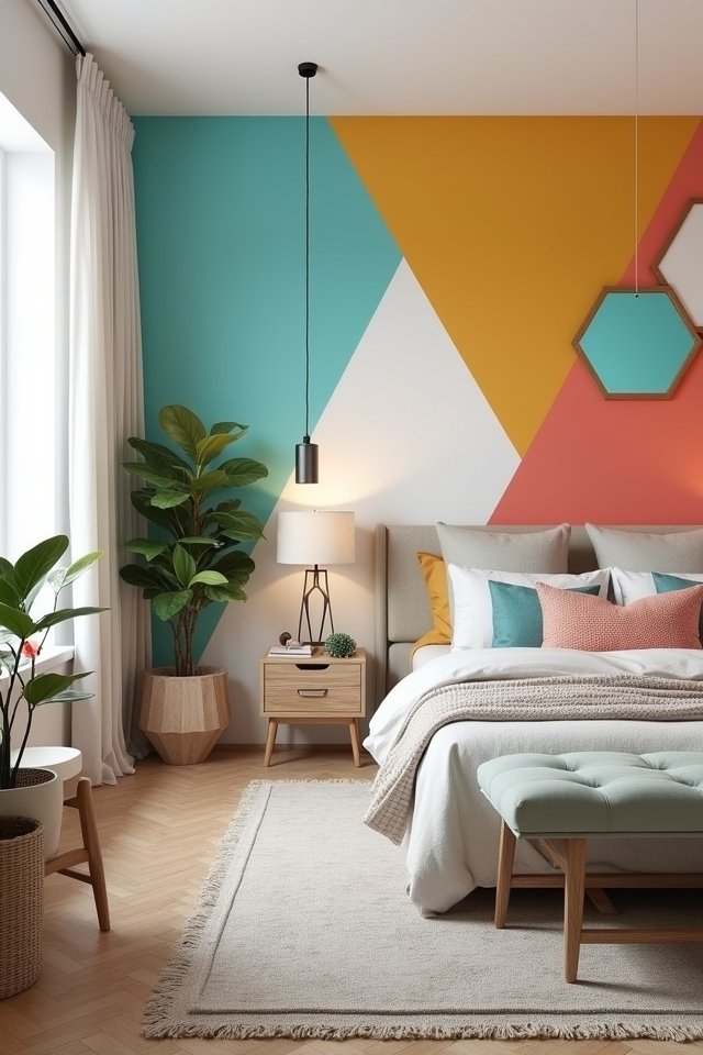 geometric patterns energize spaces