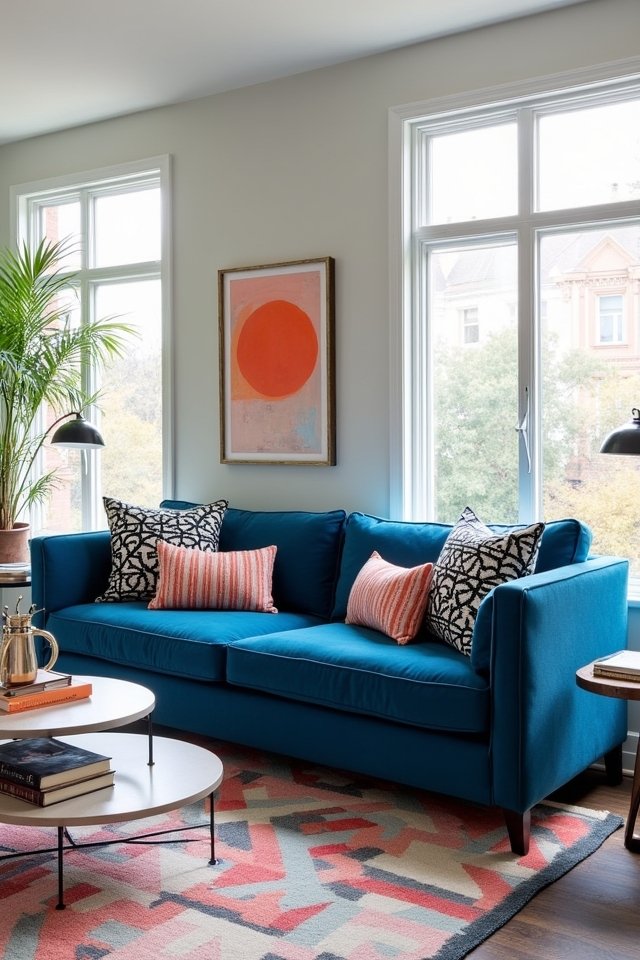 geometric patterns enhance interiors