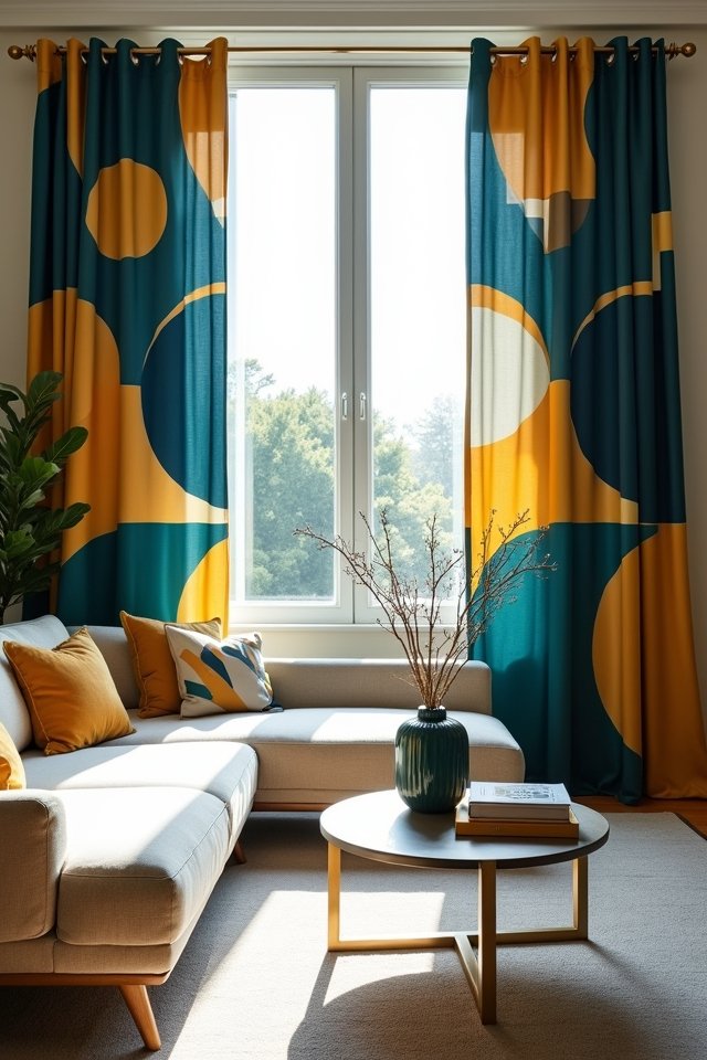 geometric patterns transform living spaces