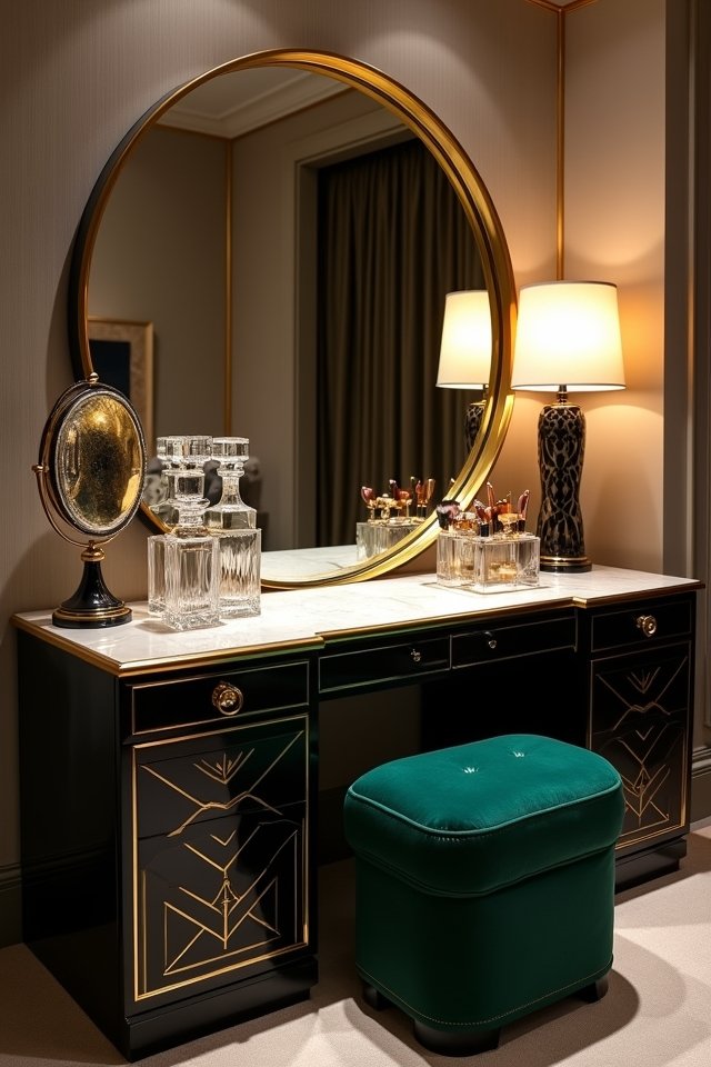 glamorous art deco elegance