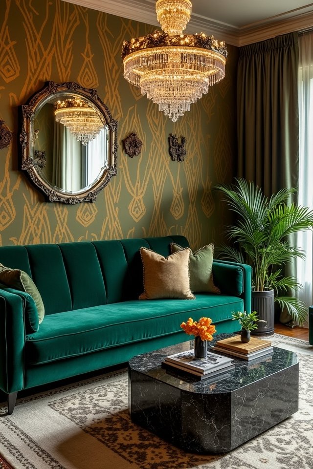 glamorous art deco transformation