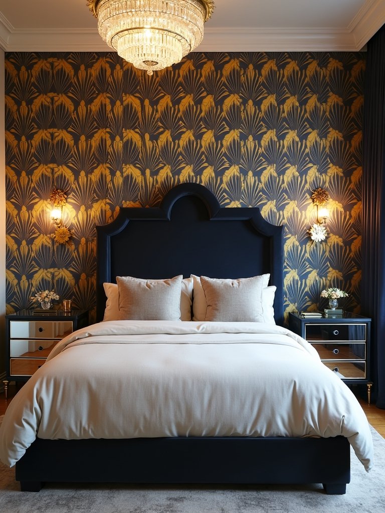 glamorous art deco transformation