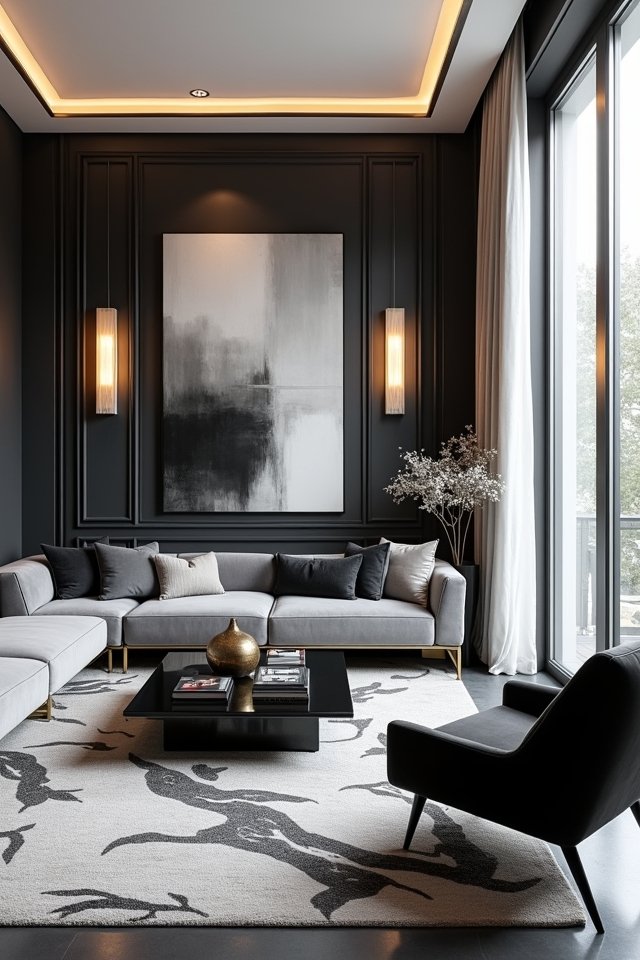 glamorous geometric art deco