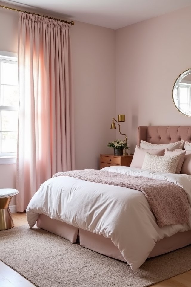 glamorous metallic accents enhance