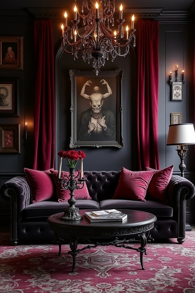 gothic art and decor