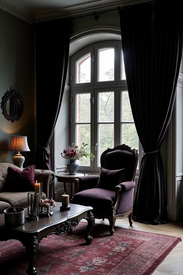 gothic luxury with coziness