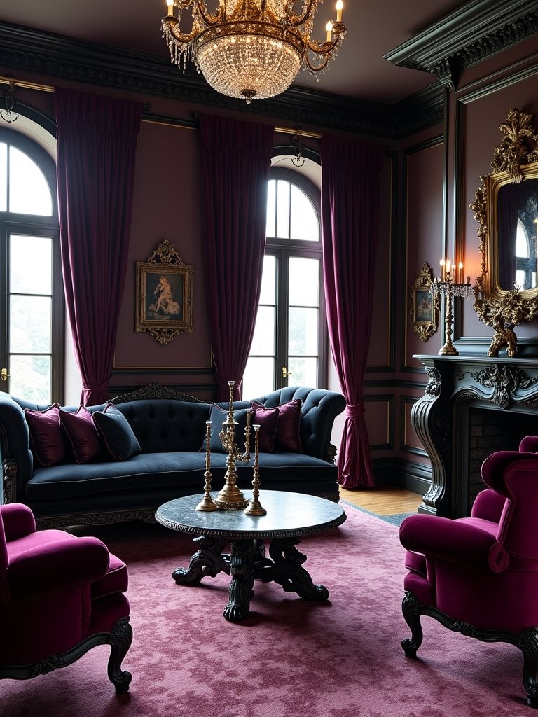 gothic ornate furniture selection
