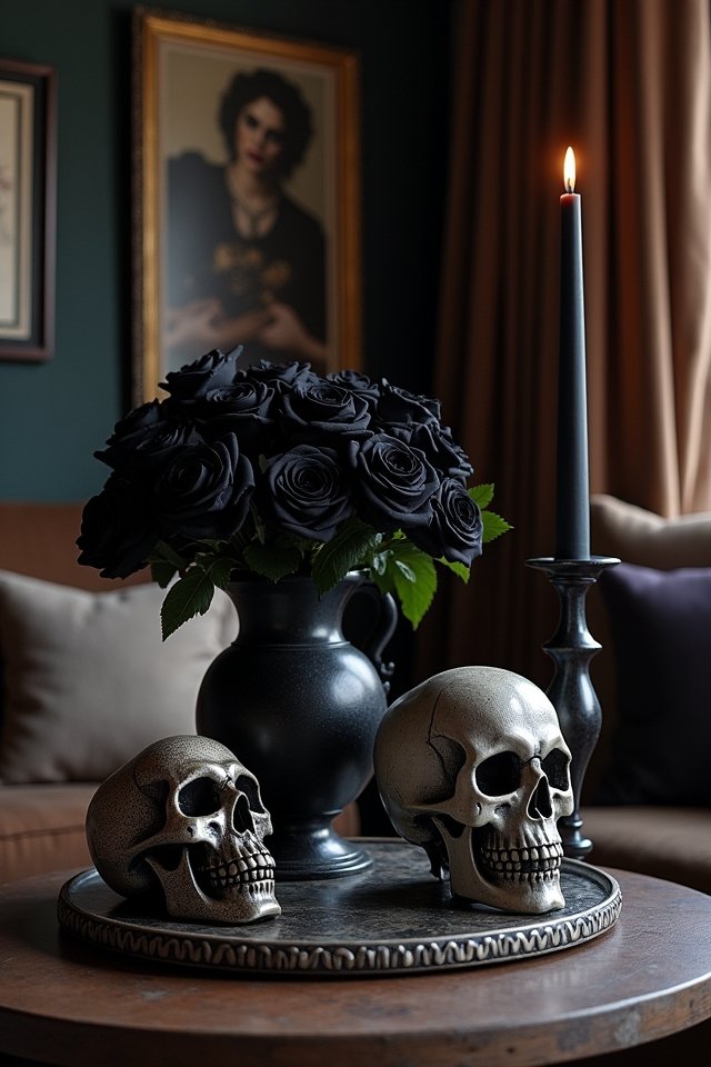 gothic skull decor ideas