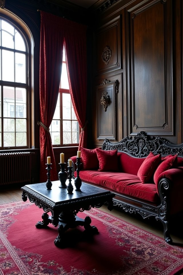 gothic statement furniture elegance