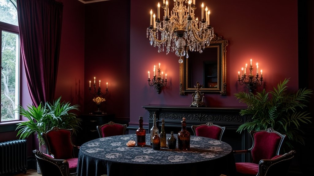 gothic witch inspired home decor