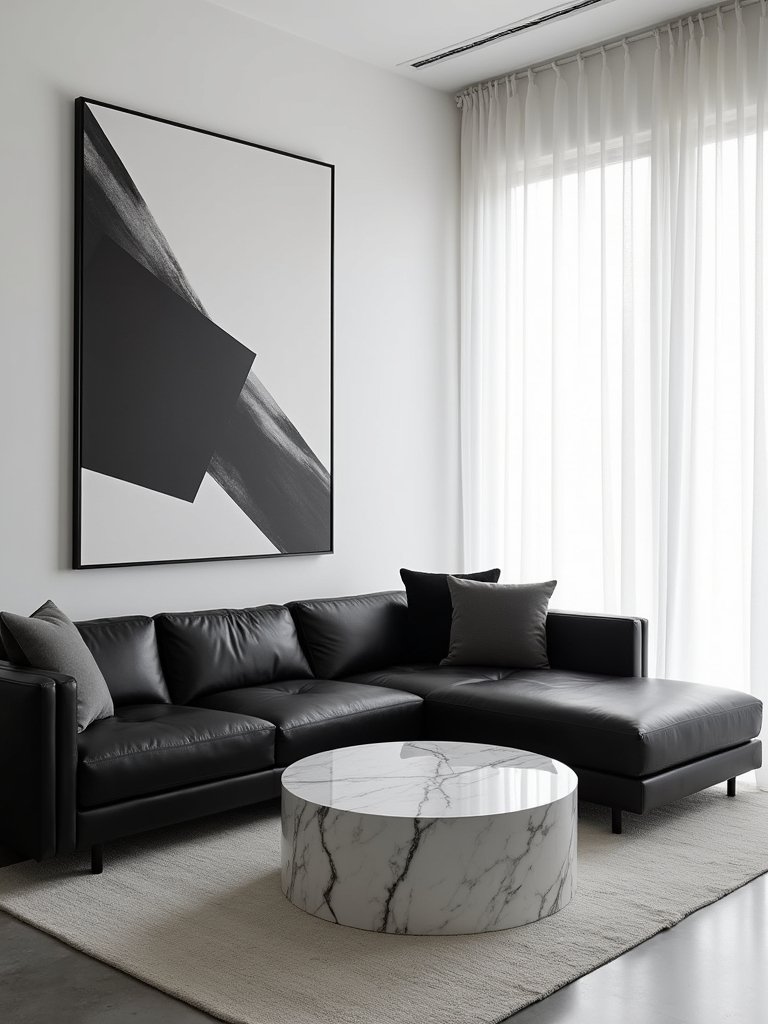 graphic black and white art