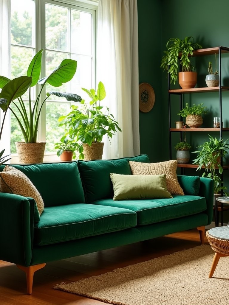 green plants enhance atmosphere
