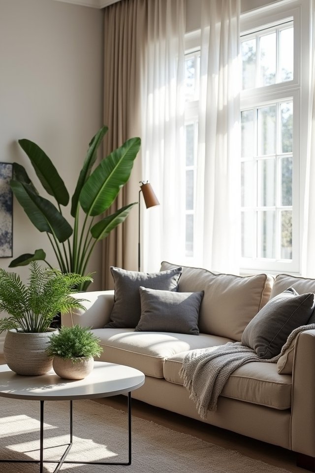 greenery enhances living spaces
