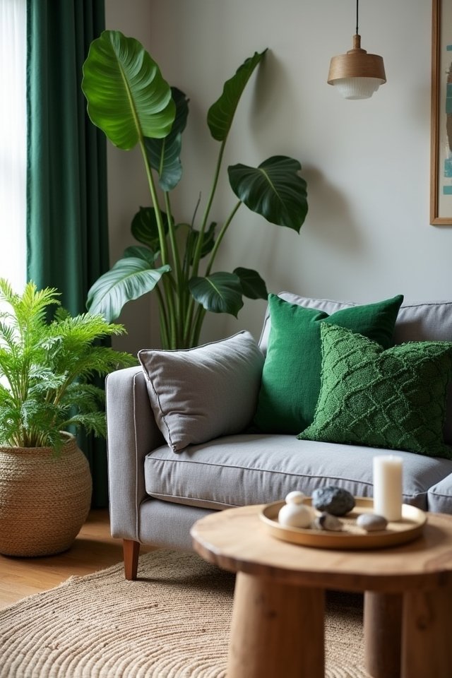 greenery enhances living spaces