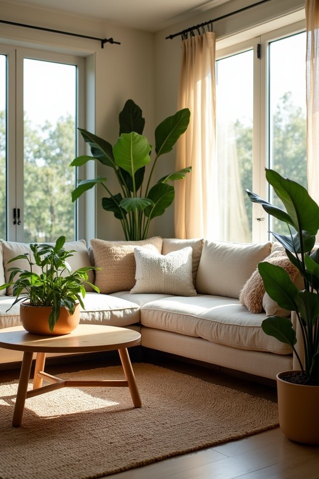 greenery transforms living space