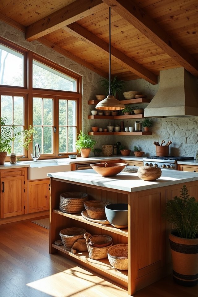 handcrafted kitchen accessories showcase