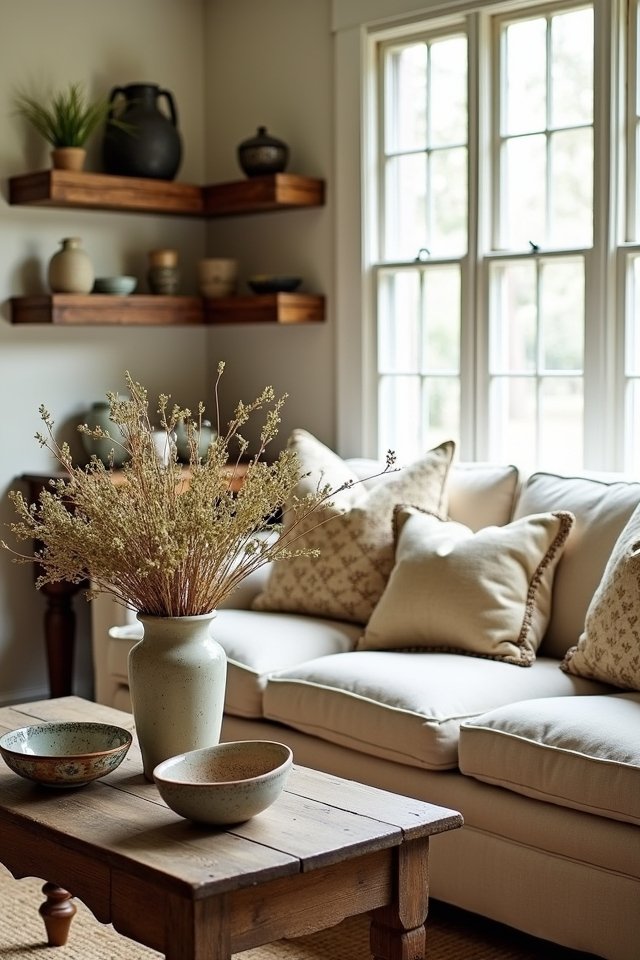 handcrafted pottery home decor