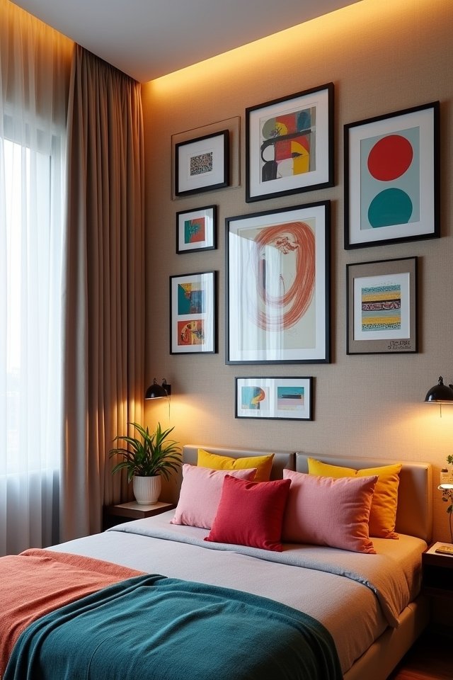 hang art for impact
