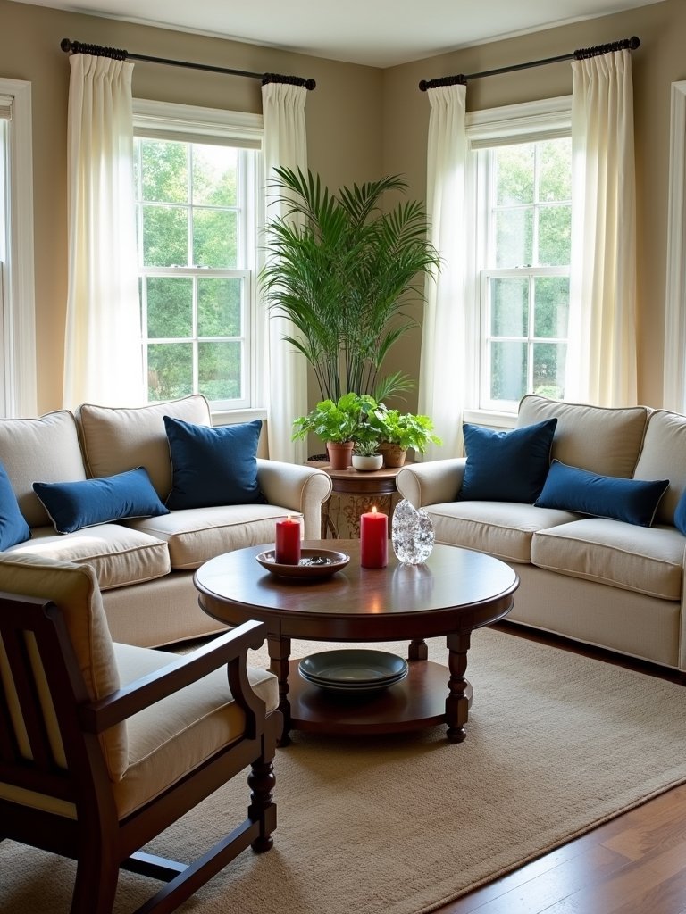 harmonious living room elements