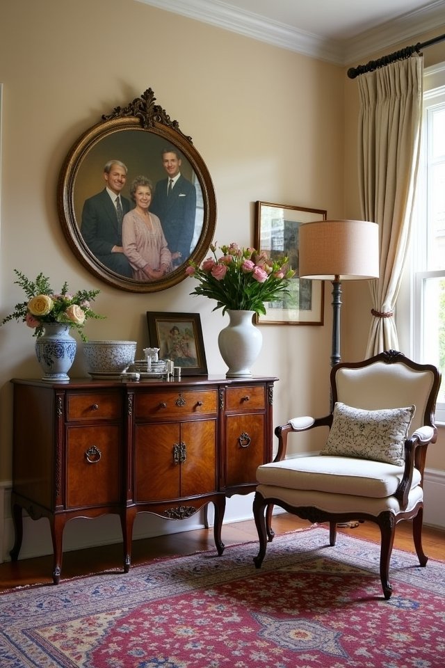 heirloom decor adds character