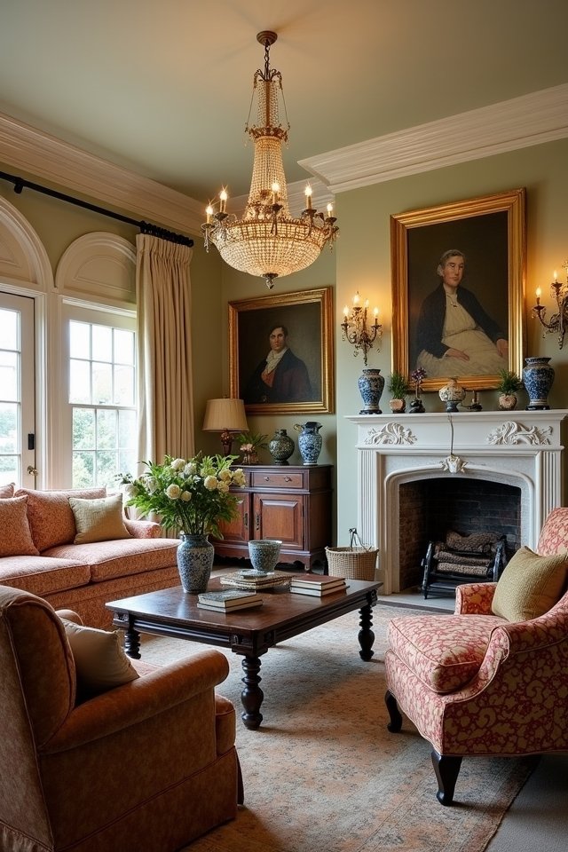 heirloom decor adds warmth