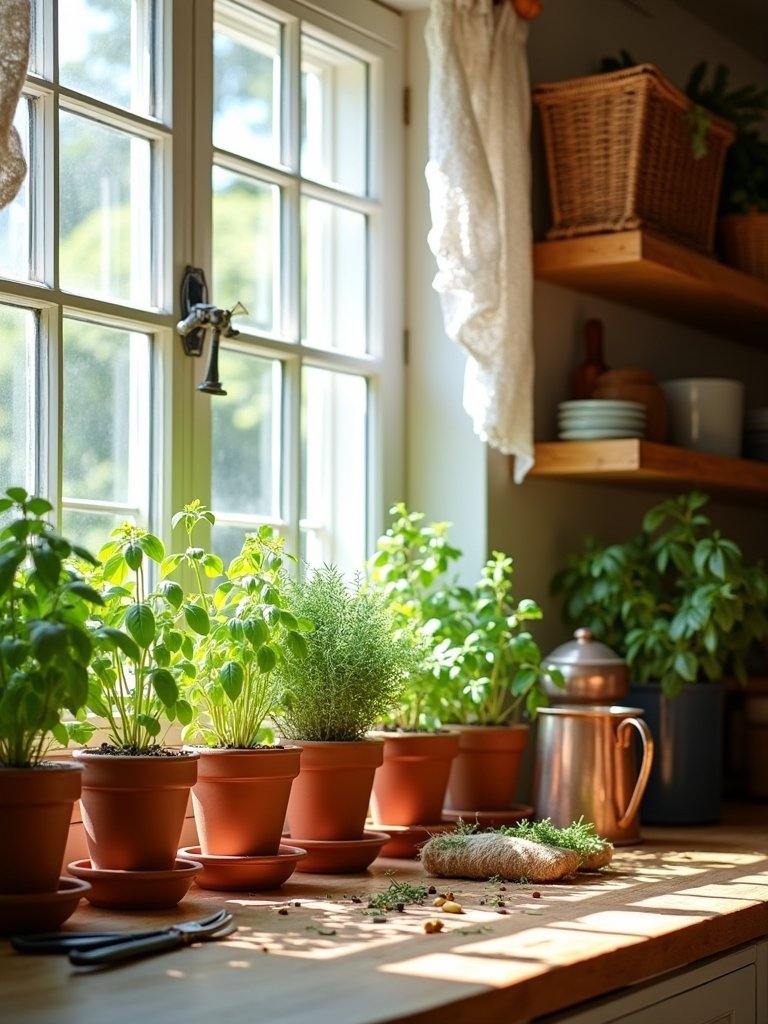 herb garden creation joy