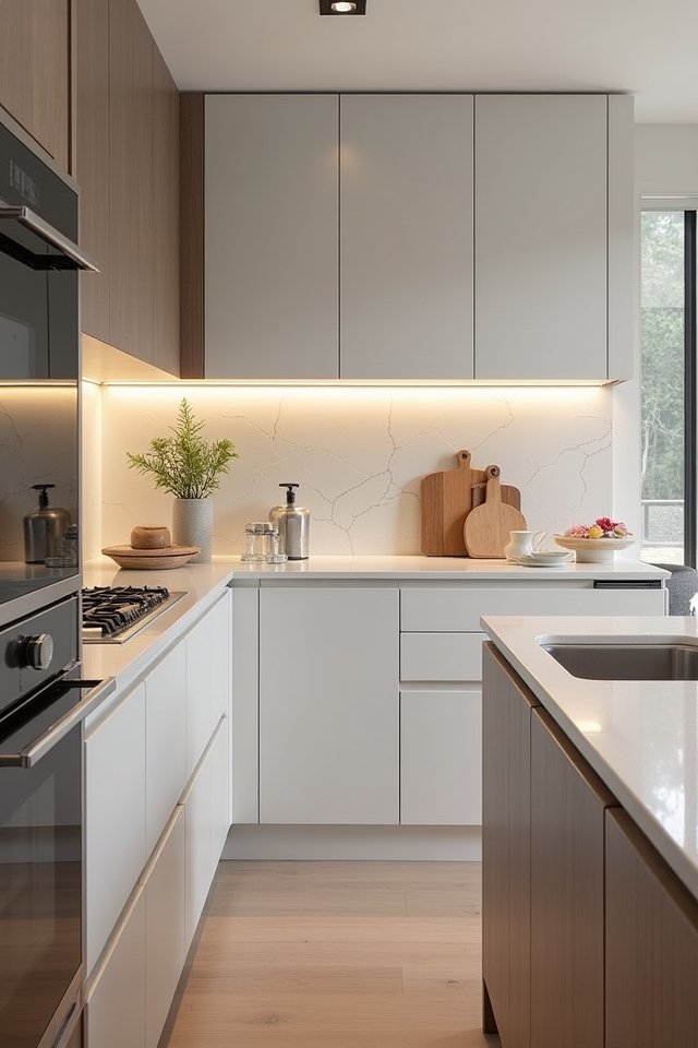 hidden kitchen backsplash innovation