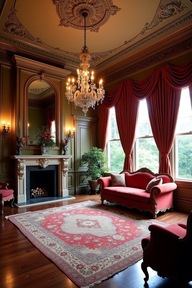 highlight intricate moldings elegantly