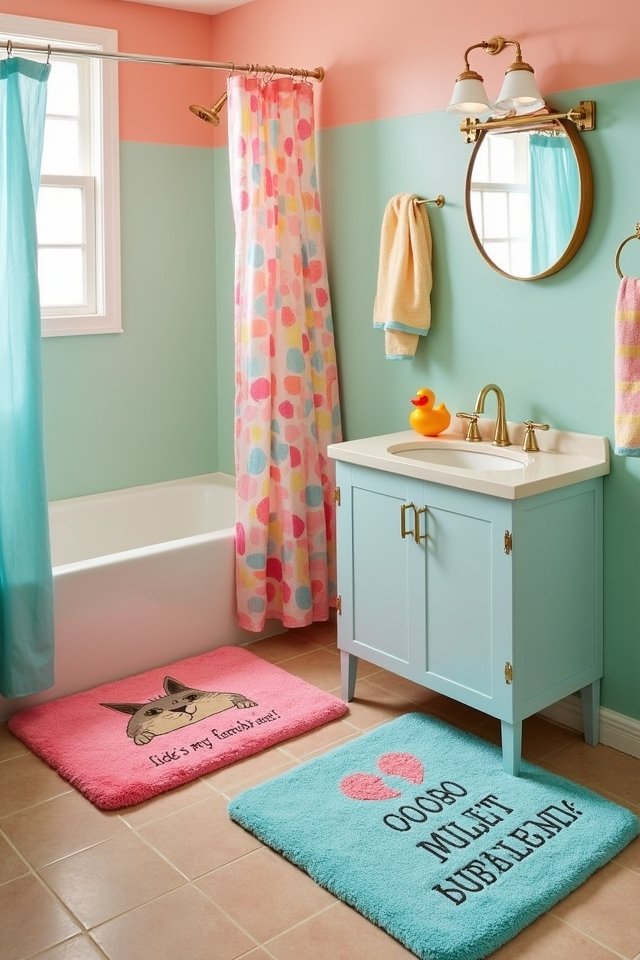 hilarious bath mat humor